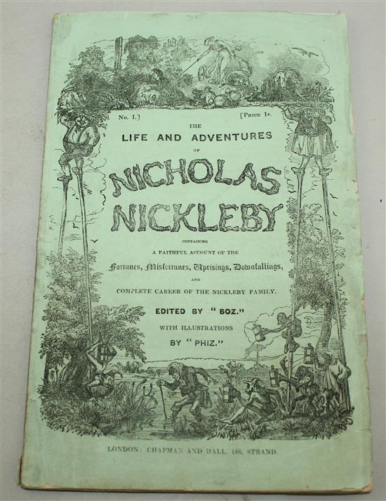 Dickens, Charles - The Life and Adventures of Nicholas Nickleby,